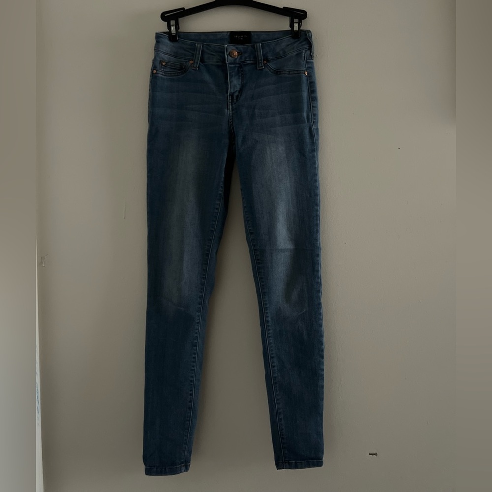 Celebrity Pink Mid Rise Ankle Skinny Jean Super Stretch Sz 3/26